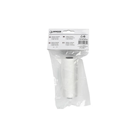 Benson Outdoor Touw vliegertouw 0.5 mm x 200 mtr wit
