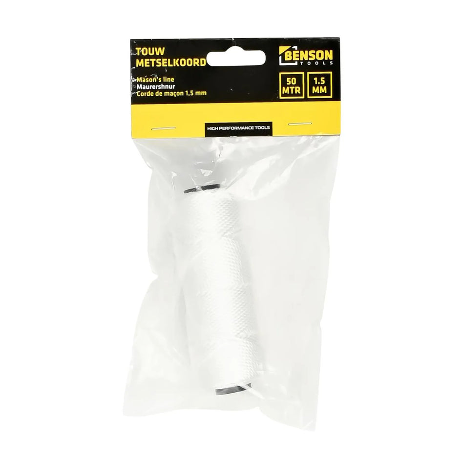 Benson Tools Touw metselkoord 1.5 mm x 50 mtr