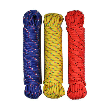 Benson Tools Touw 6 mm x 10 mtr kleur mix