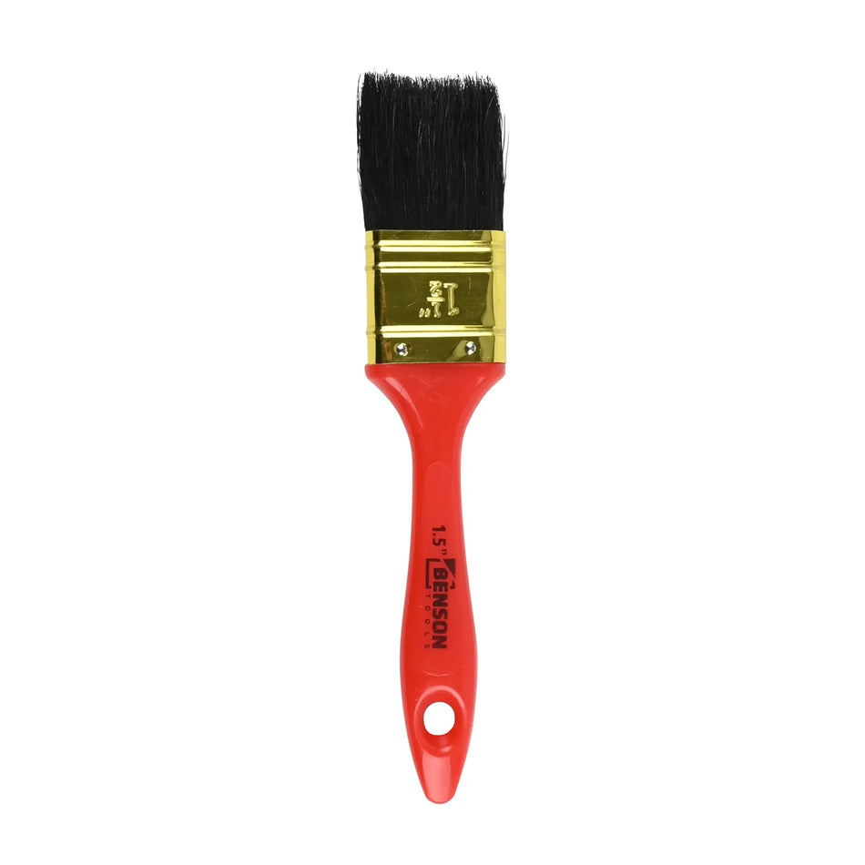 Benson Tools Platte kwast 1.5" rood