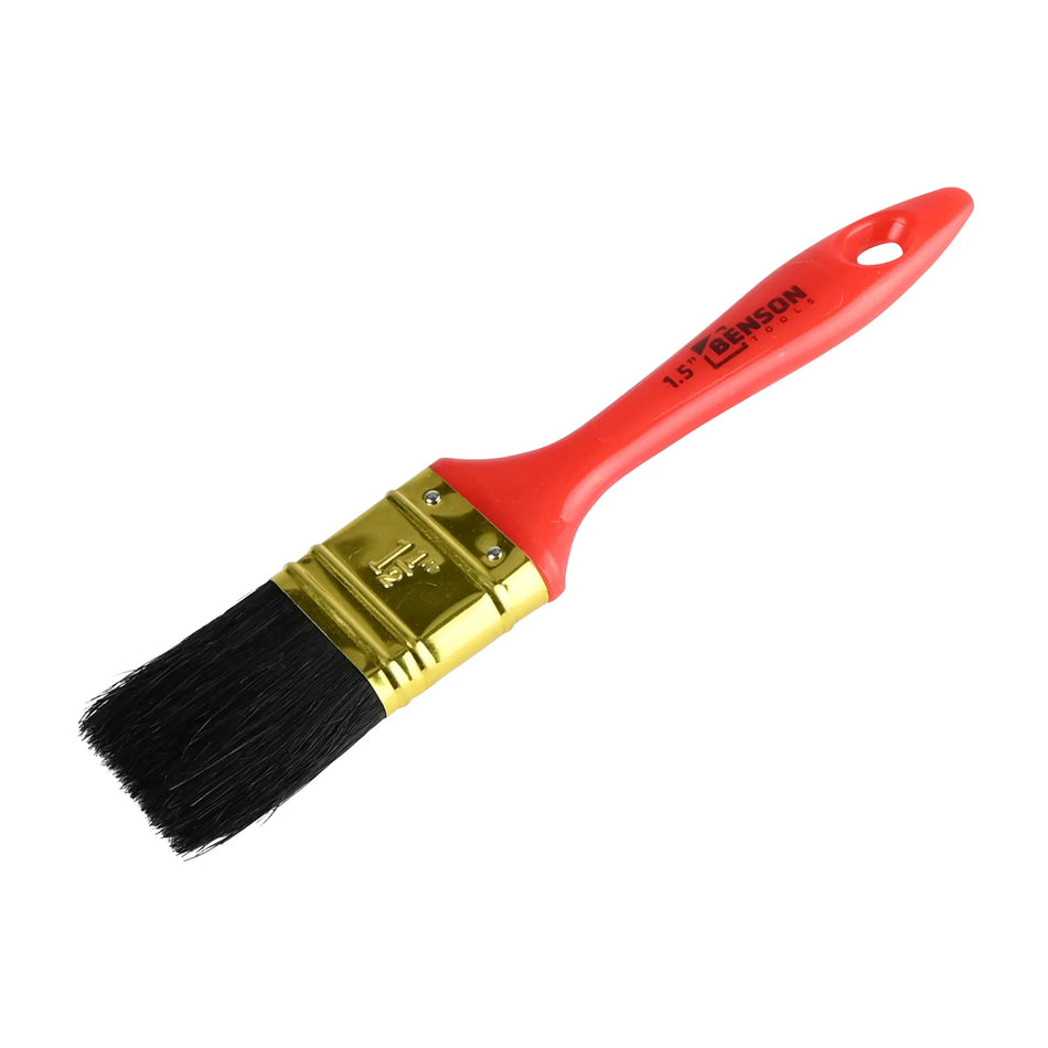 Benson Tools Platte kwast 1.5" rood