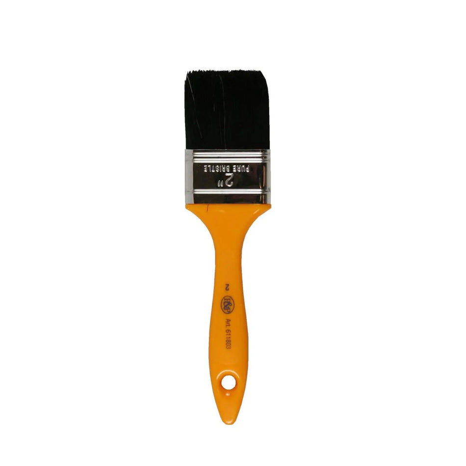 Benson Tools Platte kwast 2" geel