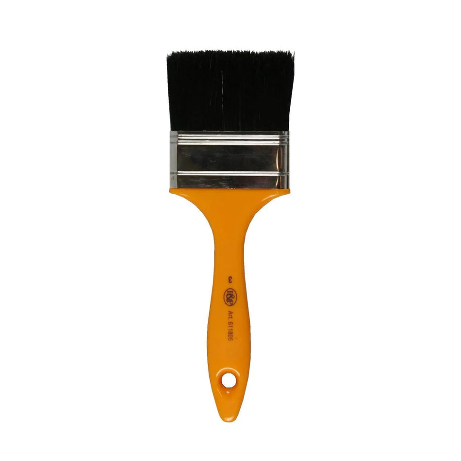 Benson Tools Platte kwast 3" geel