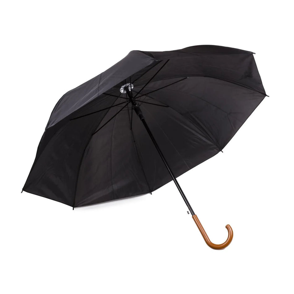 Benson Outdoor Paraplu ø125 cm 8 banen zwart