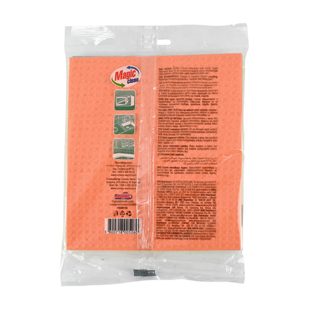 Magic Clean Sponsdoek Eco 18x20 cm 3 dlg