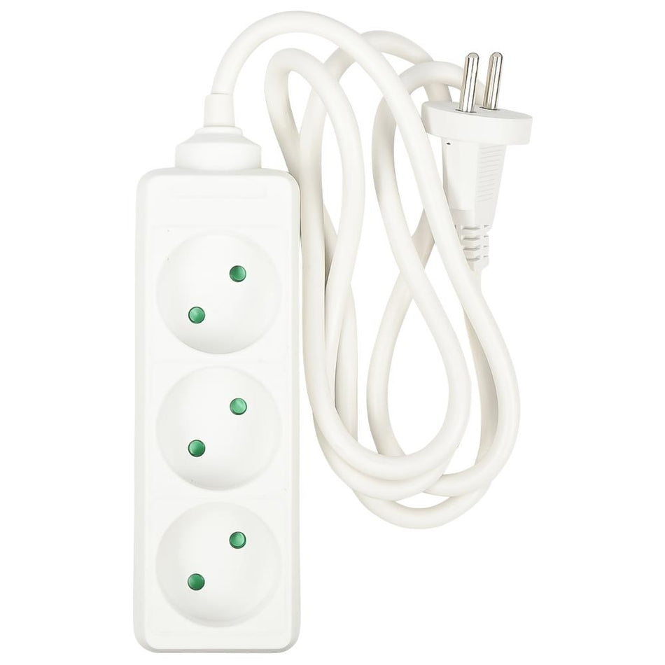 Benson Electric Stekkerdoos 3-voudig 2 x 1.5 mm + 1.5 m