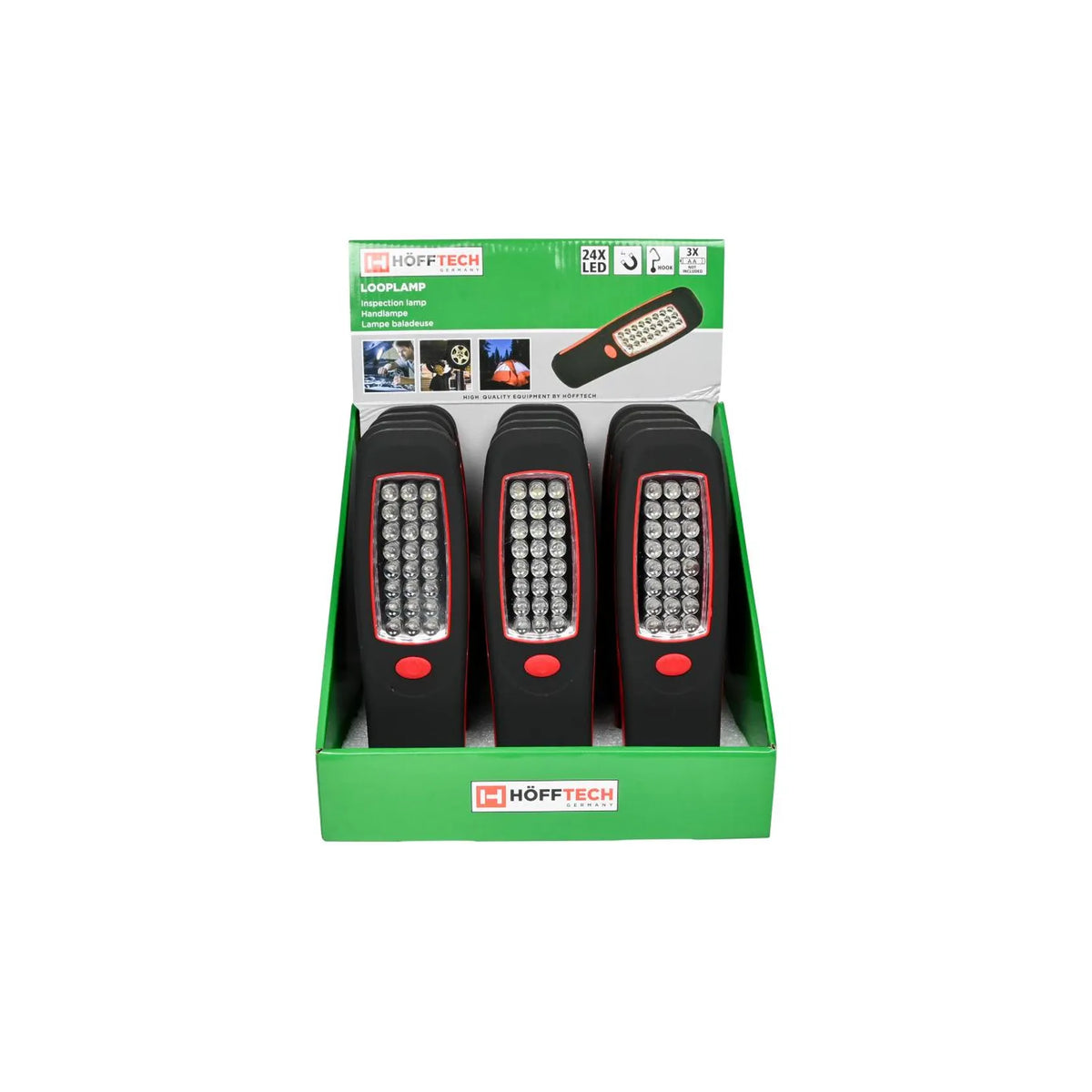 Höfftech Looplamp 24 LED rubber + magneet display