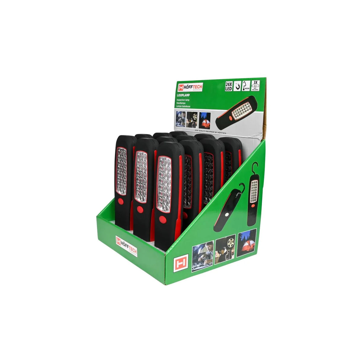 Höfftech Looplamp 24 LED rubber + magneet display