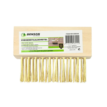 Benson Garden Voegenstaalborstel hout