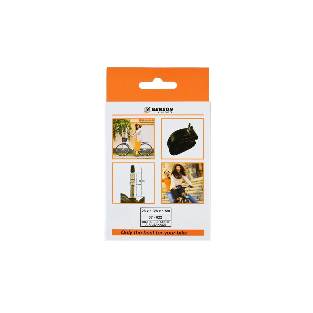 Benson Bike Parts Binnenband 28 x 1 3/8 x 1 5/8 butyl