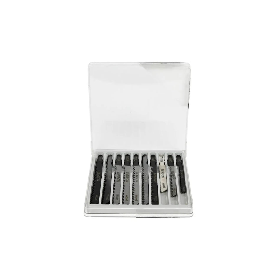 Benson Tools Decoupeerzaagbladen 10 dlg hout t-schacht profi