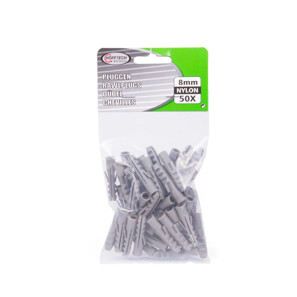 Benson Tools Pluggen 8 mm nylon 50-delig