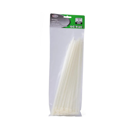 Benson Tools Kabelbinders 7.6 x 300 mm 50 stuks wit
