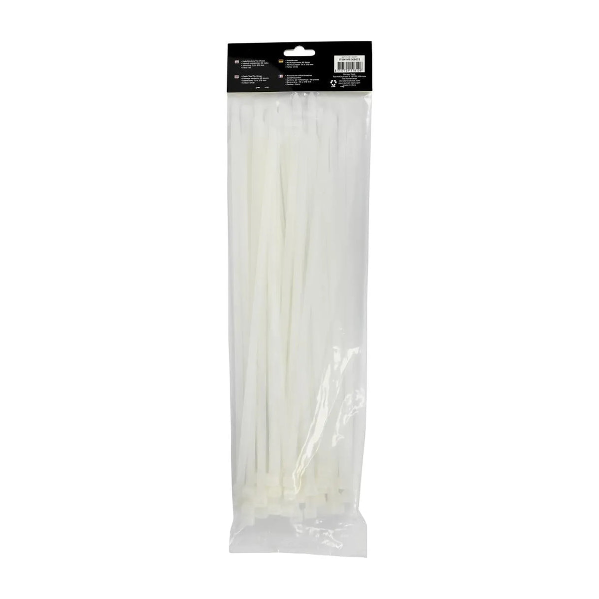 Benson Tools Kabelbinders 7.8 x 370 mm 50 dlg wit
