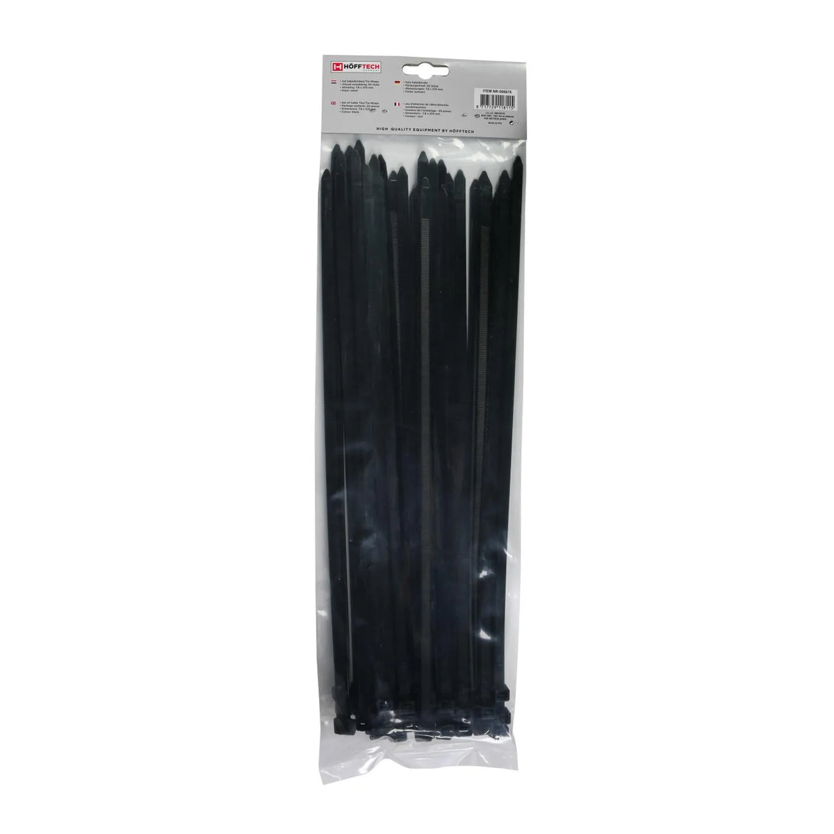 Benson Tools Kabelbinders 7.6 x 370 mm 50 dlg zwart