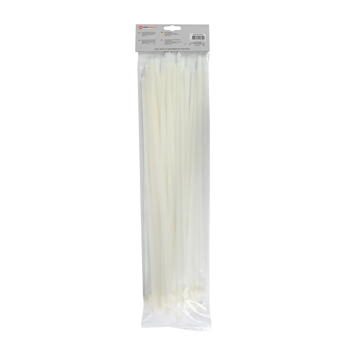 Benson Tools Kabelbinders 7.8 x 450 mm 50 stuks wit