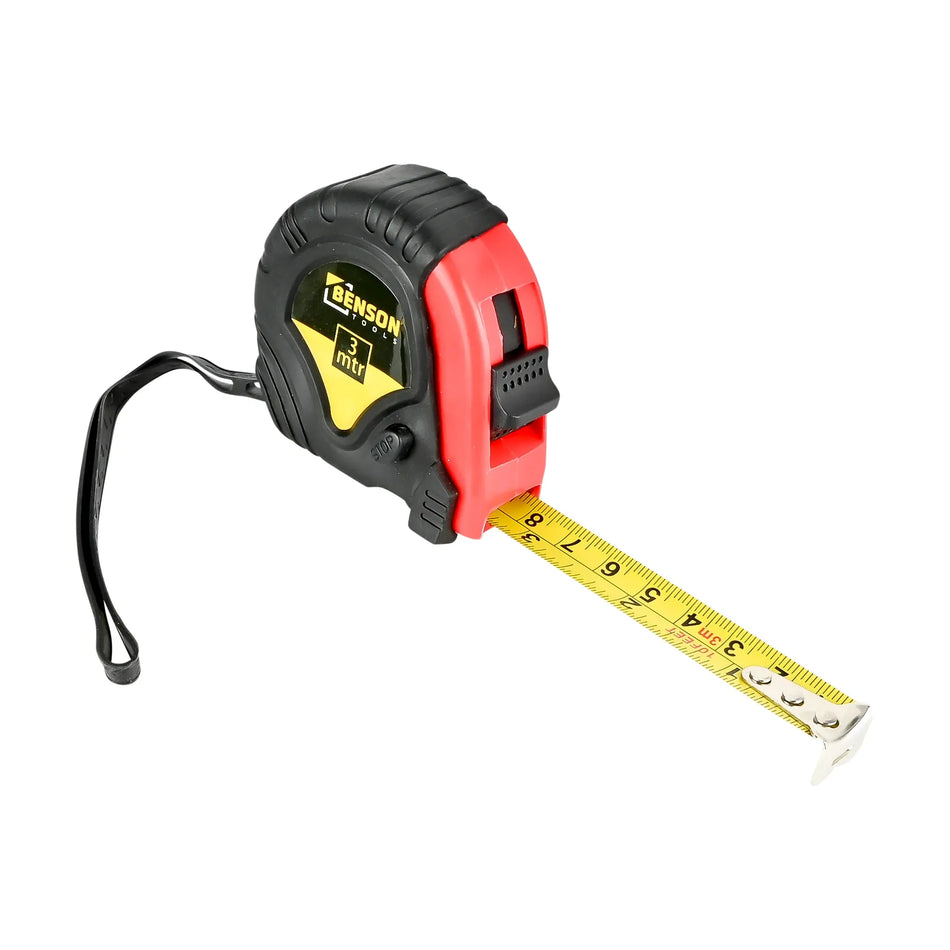 Benson Tools Rolbandmaat rubber 3 mtr x 16 mm