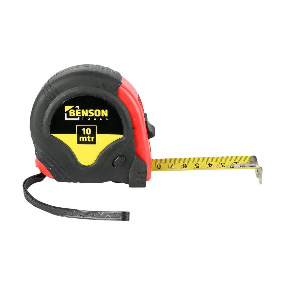 Benson Tools Rolbandmaat rubber 10 mtr x 25 mm