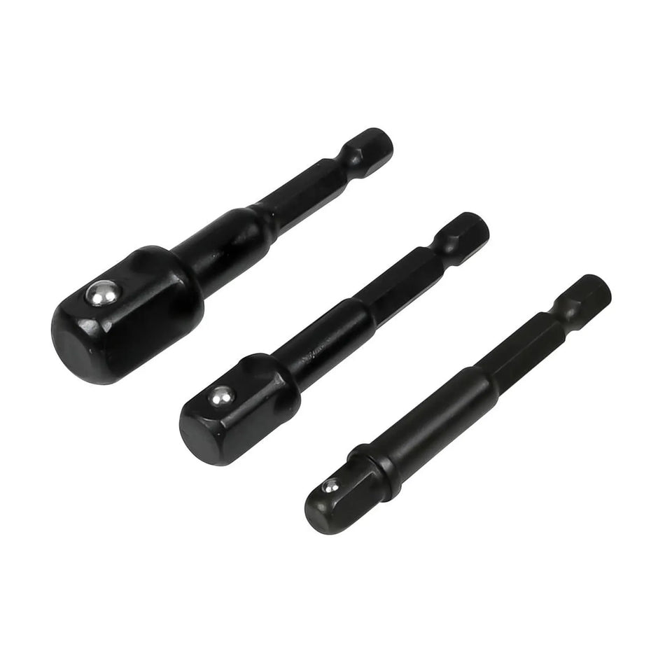 Benson Tools Bit verloop naar dop 1/4-3/8-1/2" x 70 mm