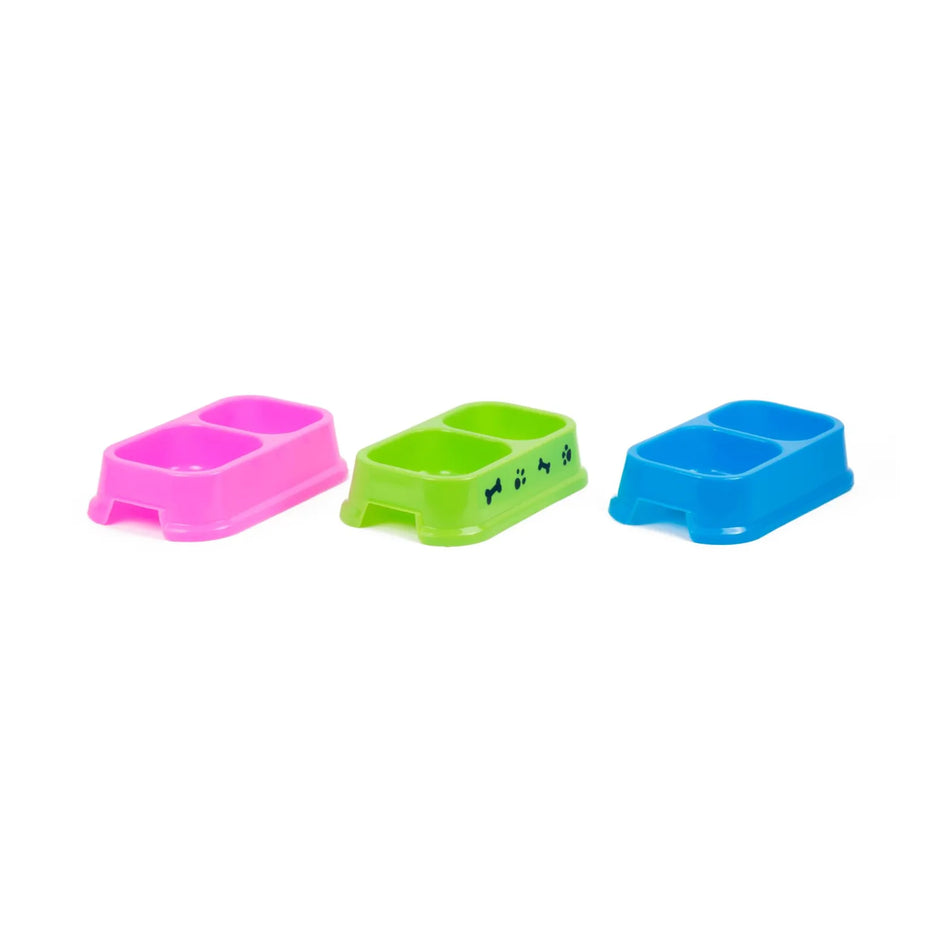 Benson Products Honden/katten voerbak dubbel mix