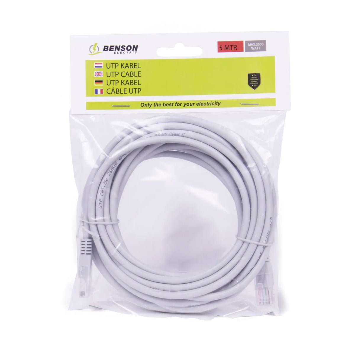 Benson Electric UTP kabel 5 m