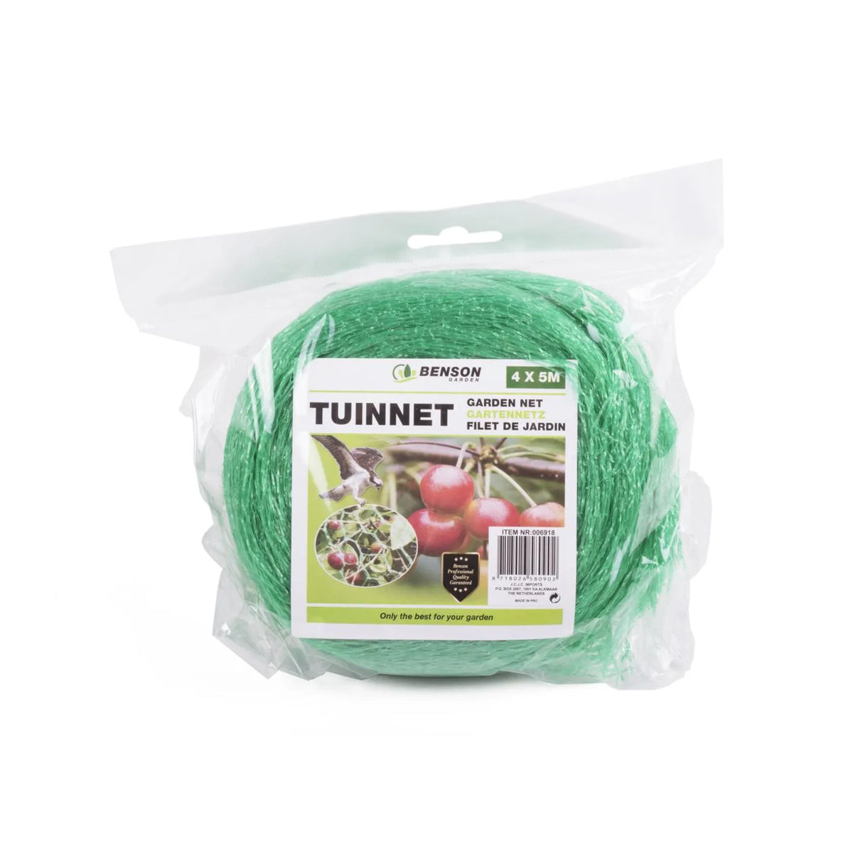 Benson Garden Tuinnet 4 x 5 mtr
