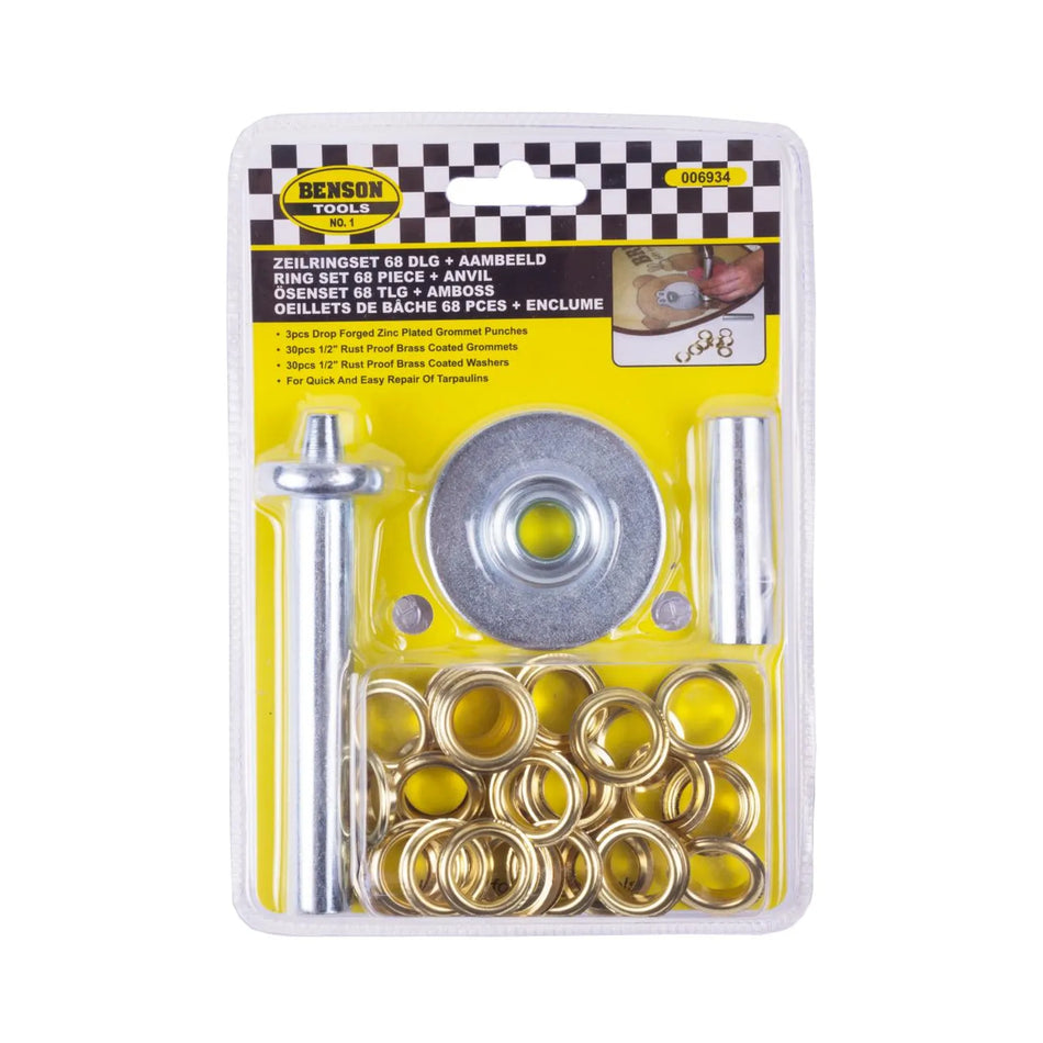 Benson Tools Zeilringset 33-delig + aambeeld