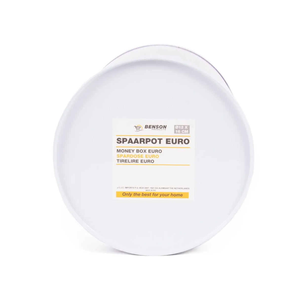 Benson Products Spaarpot euro S mix