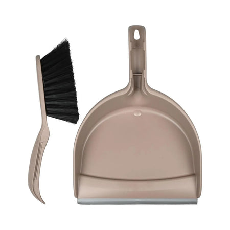 Benson Clean Stoffer en blik rubber rand 22 cm mix