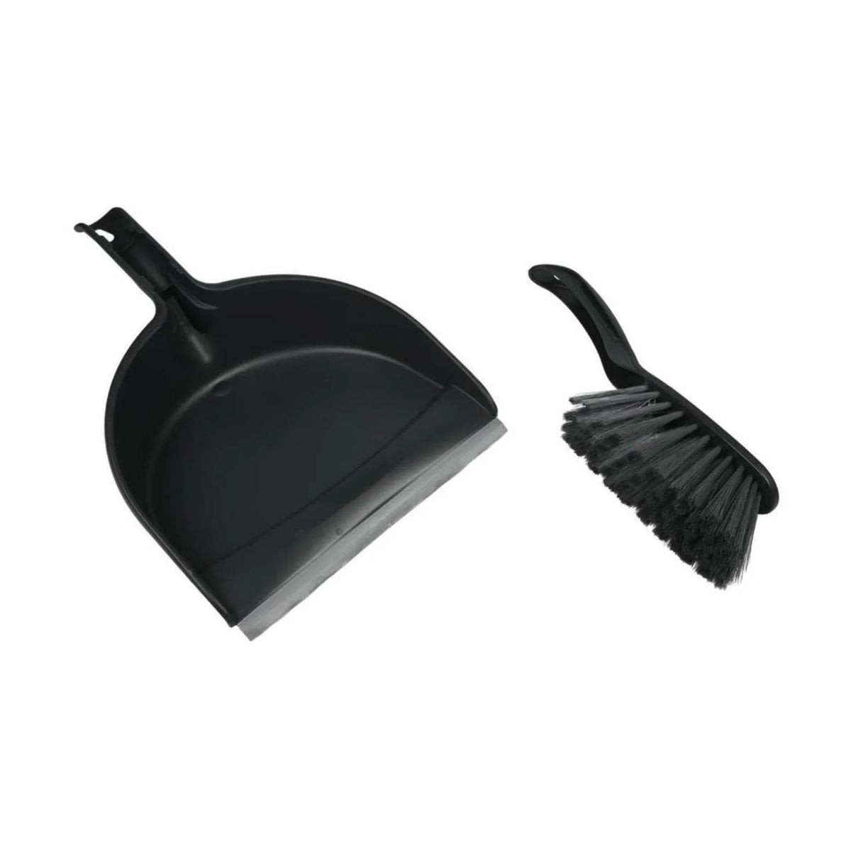 Benson Clean Stoffer en blik rubber rand 22 cm mix