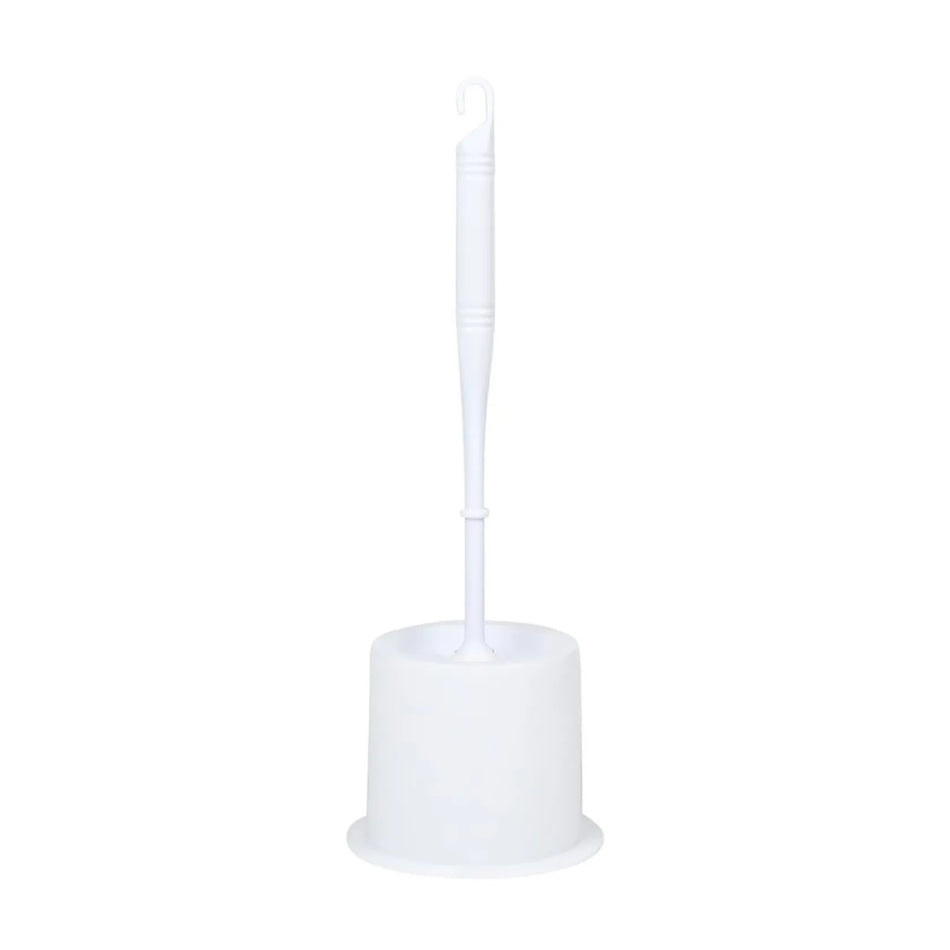 Benson Wc borstel + houder wit basic