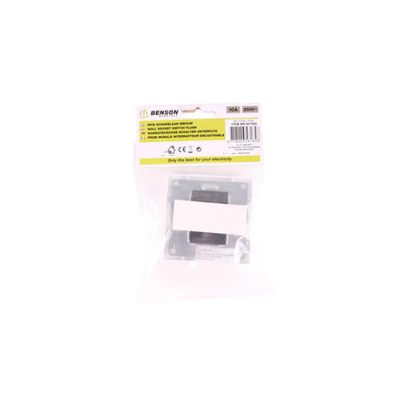 Benson Electric Schakelaar Inbouw Wit