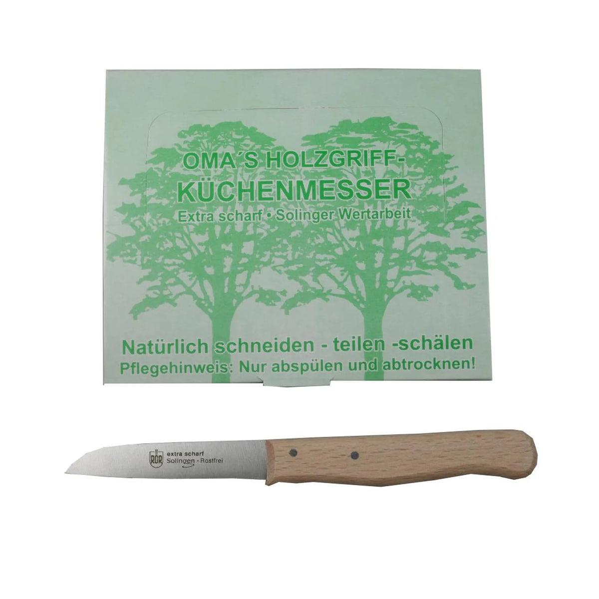 Solingen Schilmesje Recht Hout