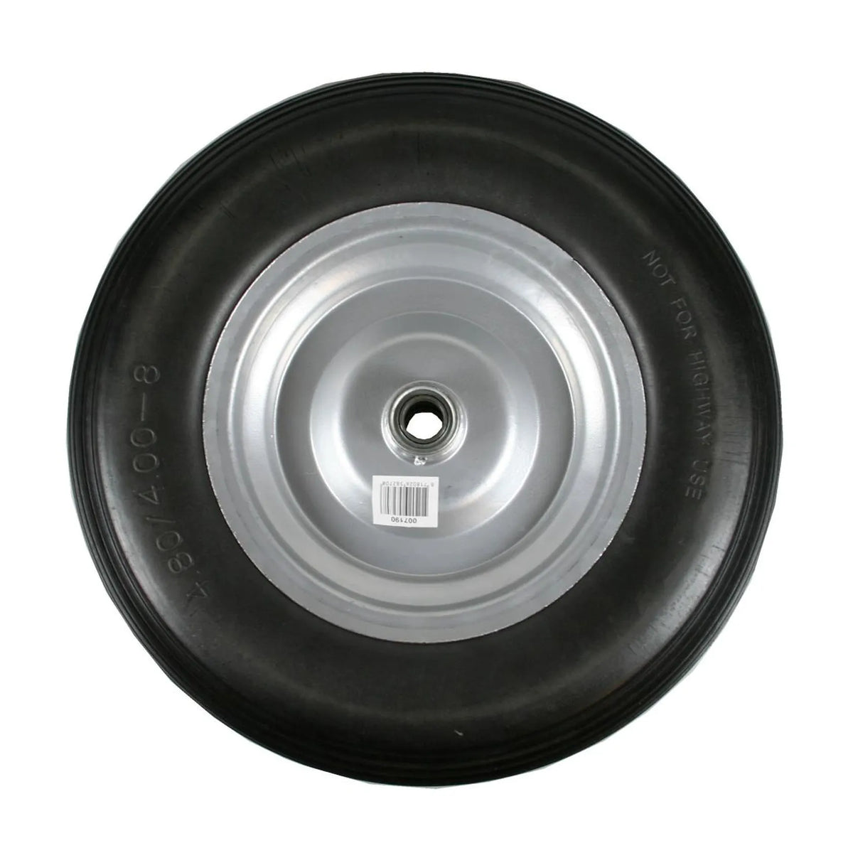 Benson Tools Wiel + band groot 4.00-8" PU stalen velg