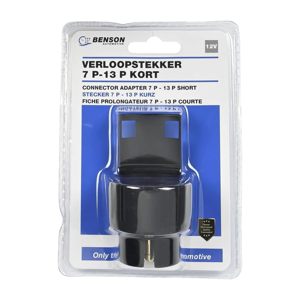 Benson Automotive Stekker verloop contra 7- naar 13-polig kort bc