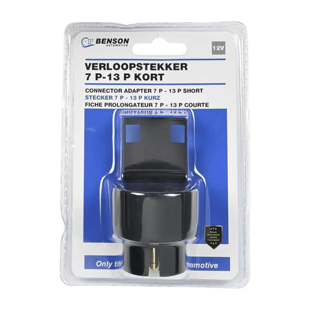 Benson Automotive Stekker verloop contra 7- naar 13-polig kort bc