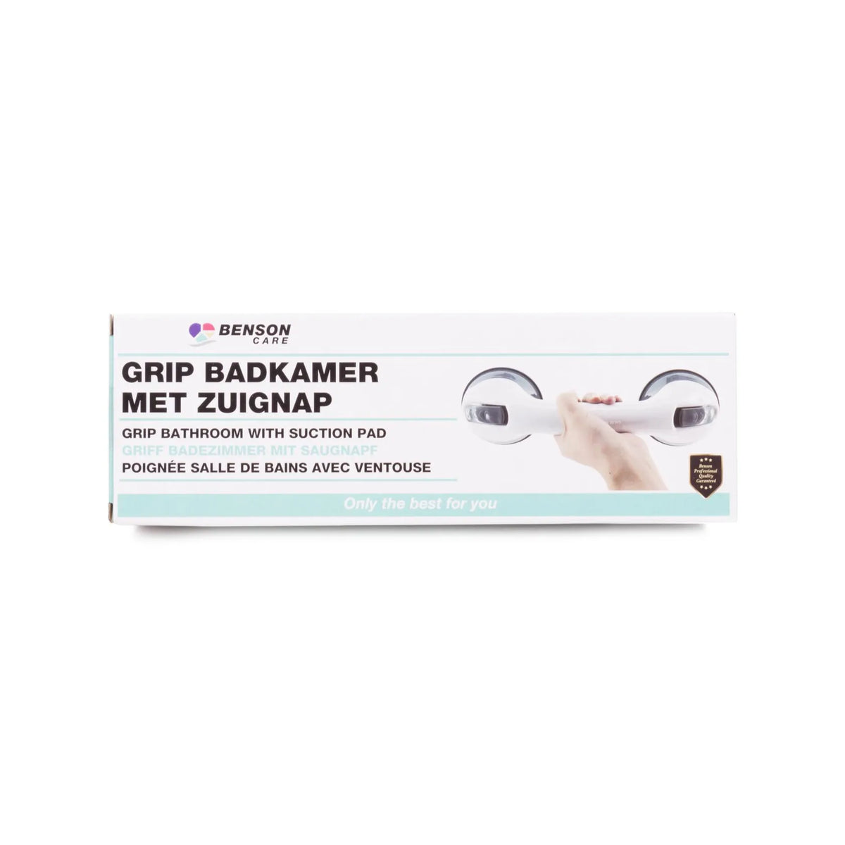 Benson Care Handgreep met zuignap voor badkamer
