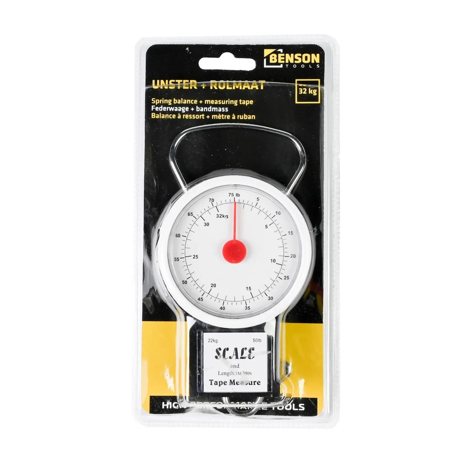 Benson Tools Unster koffer 32 kg + rolmaat