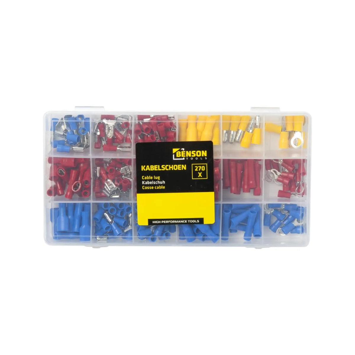Benson Automotive Kabelschoenset 270 dlg profi