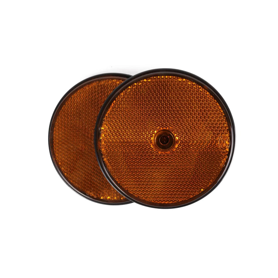 Benson Automotive Reflector rond oranje 85 mm 2 dlg E4