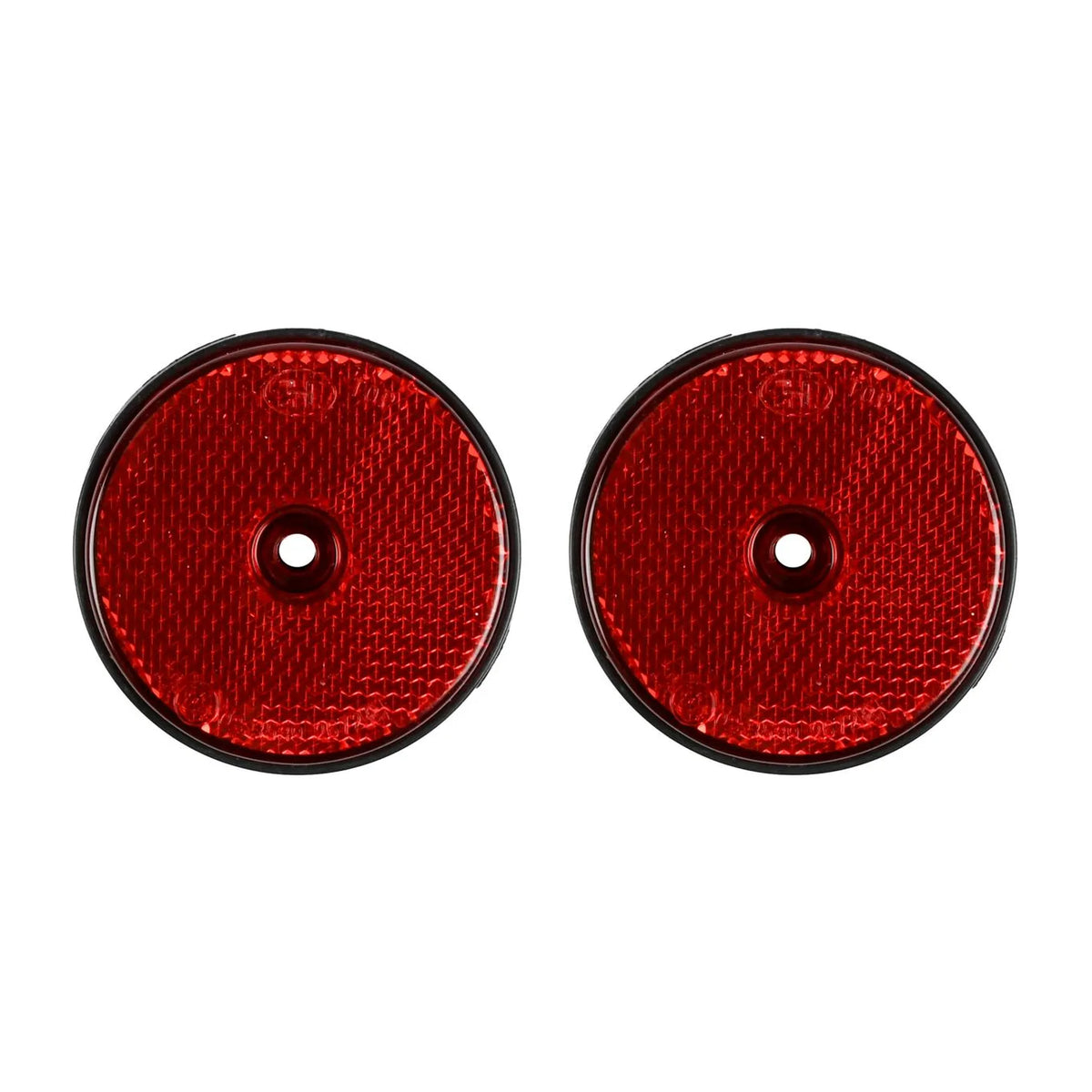Benson Automotive Reflector rond rood 60 mm 2 dlg E4