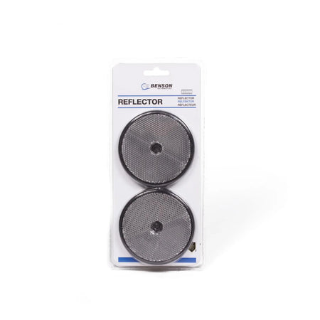 Benson Automotive Reflector rond wit 85 mm 2 dlg E4