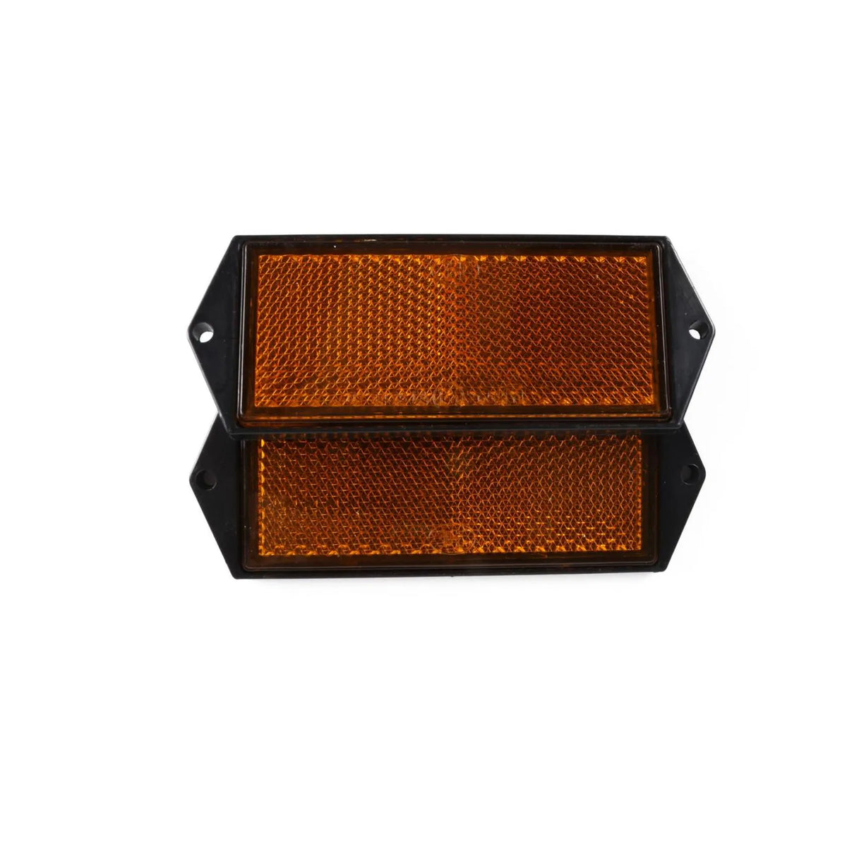 Benson Automotive Reflector rechthoek oranje 103 x 40 mm 2 dlg E4