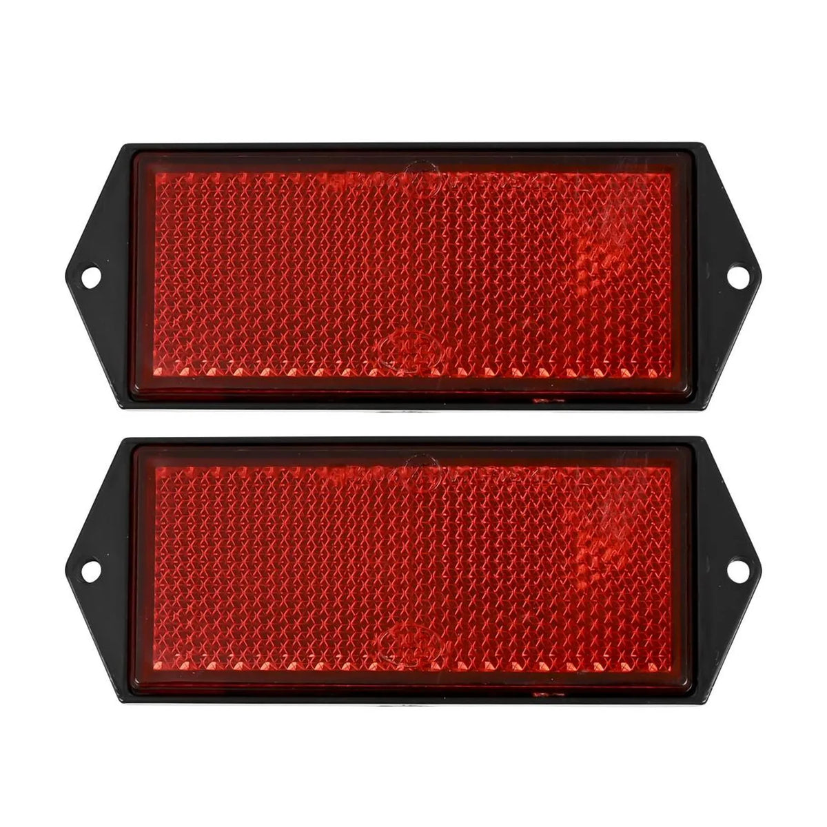 Benson Automotive Reflector rechthoek rood 100 x 45 mm 2 dlg E4
