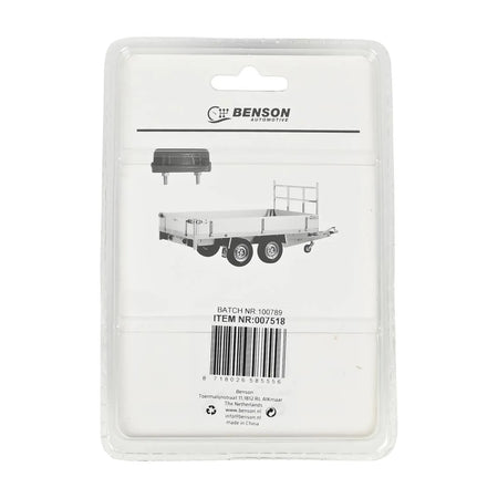 Benson Automotive Kentekenverlichting 83 x 33 mm
