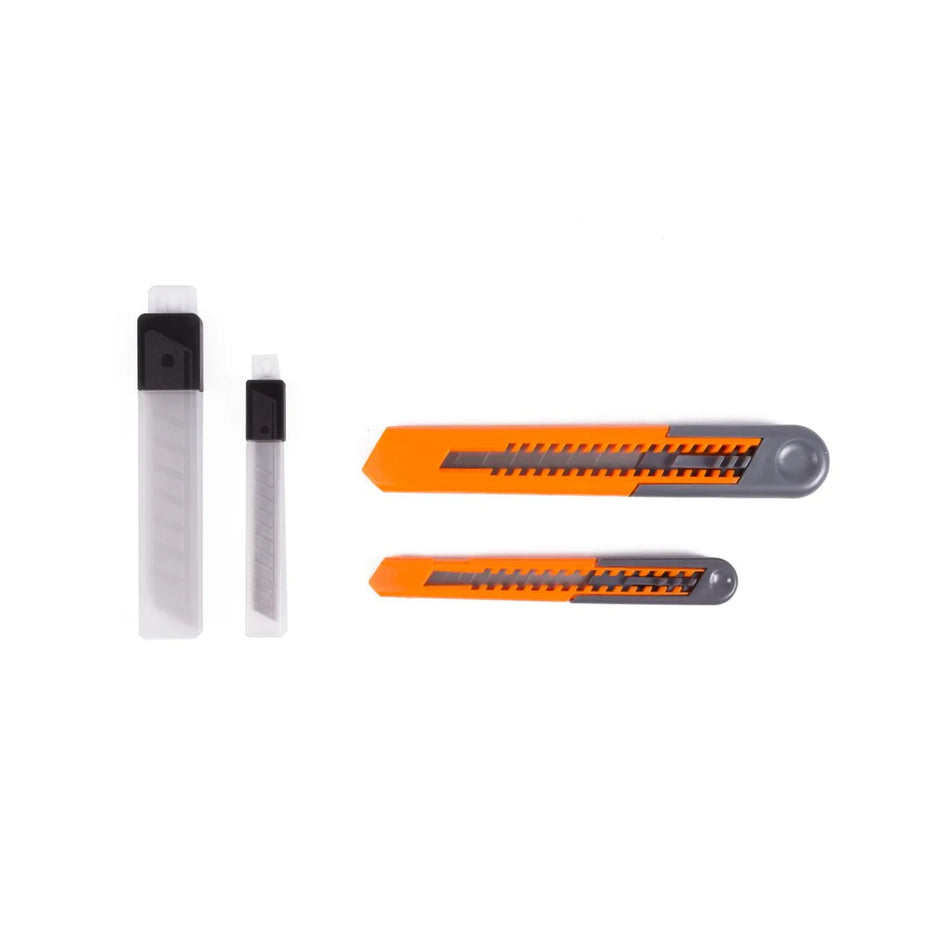 Benson Tools Afbreekmessen set 9 mm en 18 mm + 10 reservemessen