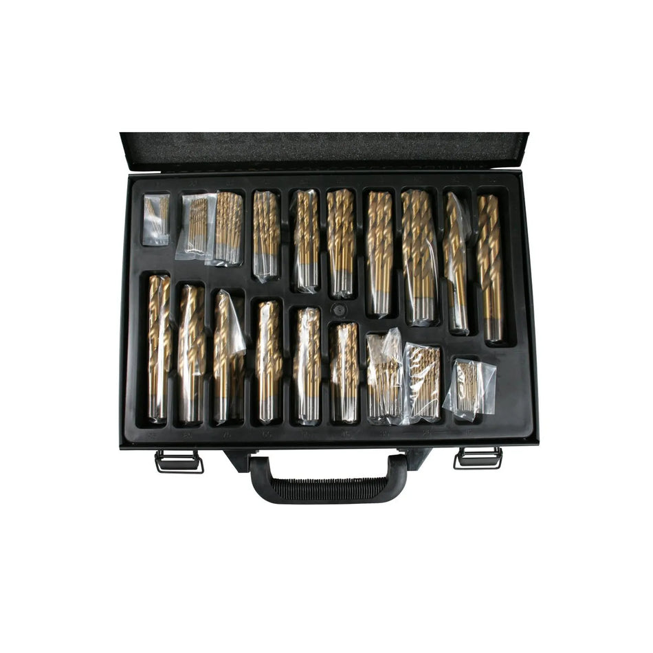 Benson Tools Boorset 170 dlg HSS tita coated/koffer