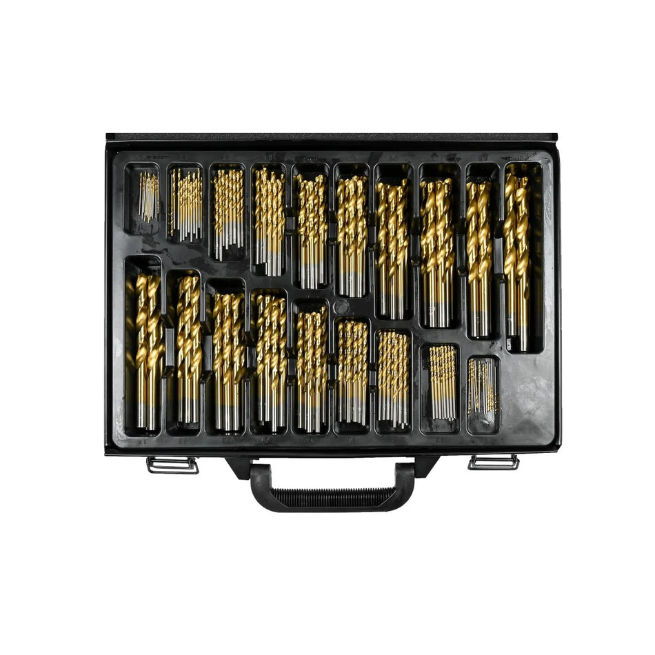 Benson Tools Boorset 170 dlg HSS tita coated/koffer