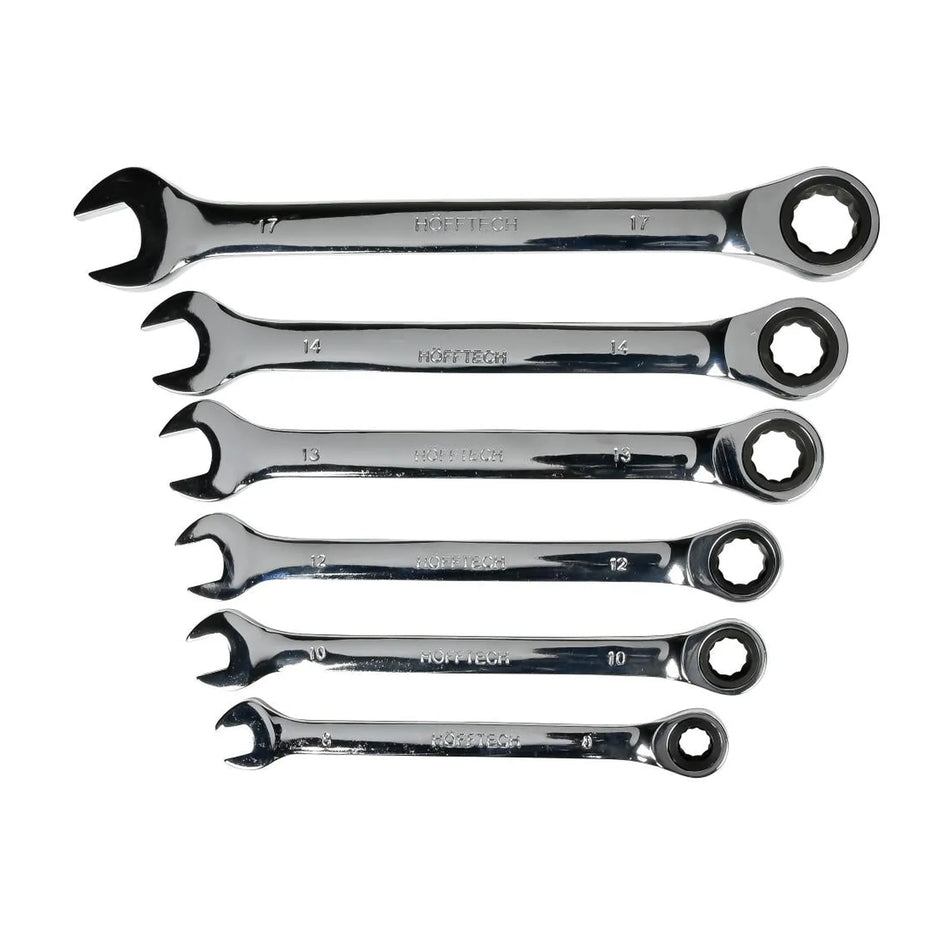 Benson Tools Steek- ring ratel 6 dlg Cr-V