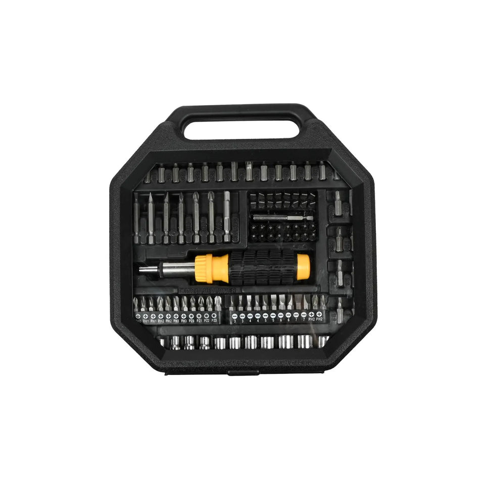 Benson Tools Schroevendraaier ratel bit + doppen set 99 dlg